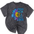 Proud Mom Of a 2022 Senior Shirt Graduation 2022 Women's Mineral Wash Tshirts Mineral Black