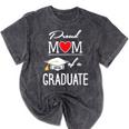 Proud Mom Of A High School Graduation Senior Mom Shirt Mineral Wash Tshirts Mineral Black
