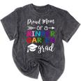 Proud Mom Of A Kindergarten Grad Shirt Graduation Mineral Wash Tshirts Mineral Black