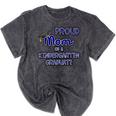 Proud Mom Of a Kindergarten Graduate Graduation TShirt Mineral Wash Tshirts Mineral Black