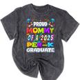 Proud MOMMY Of a 2025 PRE-K Graduate -Graduation Mineral Wash Tshirts Mineral Black