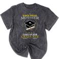 Proud Mother The Class Of 2018 Graduate Graduation Shirt S3 Mineral Wash Tshirts Mineral Black