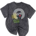 Proud Queen College Graduation Mineral Wash Tshirts Mineral Black