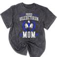 Proud Valedictorian Mom Graduation Grad Mom Class Of 2025 Mineral Wash Tshirts Mineral Black