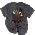 Queen Masters Degree Graduation Social Work MSW MPH Mineral Wash Tshirts Mineral Black