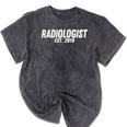 Radiologist Graduation Shirt Radiologist Graduation Mineral Wash Tshirts Mineral Black