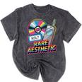 Rare Aesthetic Retro Nostalgia Y2K Vibes Mineral Wash Tshirts Mineral Black