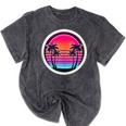 Retro 80s Synthwave Sunset & Palm Trees Retro Nostalgia 80s Mineral Wash Tshirts Mineral Black Retro 80s Synthwave Sunset & Palm Trees Retro Nostalgia 80s Mineral Wash Tshirts Mineral Black