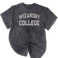 Retro Antisocial WIZARDRY COLLEGE Introvert Sarcastic Mineral Wash Tshirts Mineral Black Retro Antisocial WIZARDRY COLLEGE Introvert Sarcastic Mineral Wash Tshirts Mineral Black