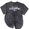 Retro Get To Da Choppa Shirt 80s Movie Nostalgia Tee Premium Tri-Blend Mineral Wash Tshirts Mineral Black Retro Get To Da Choppa Shirt 80s Movie Nostalgia Tee Premium Tri-Blend Mineral Wash Tshirts Mineral Black