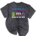 Retro Gaming Nostalgia Tee Perfect For 90s Lovers Premium Tri-Blend Mineral Wash Tshirts Mineral Black