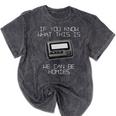 Retro Pager 90s Nostalgia Mineral Wash Tshirts Mineral Black Retro Pager 90s Nostalgia Mineral Wash Tshirts Mineral Black