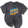 Retro Sci Fi Star Rebel 1977 Space Vintage Nerd Nostalgia Premium Mineral Wash Tshirts Mineral Black
