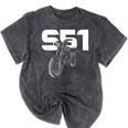 Retro Simme Moped Nostalgia Eastern Block Schwalbe Driver DDR Mineral Wash Tshirts Mineral Black