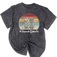 Retro Snack Goals Icon Nostalgia Mineral Wash Tshirts Mineral Black