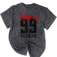 Reunion 1999 Matching Graduation High School Class Of 1999 Mineral Wash Tshirts Mineral Black