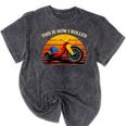 This Is How I Rolled Retro Toys Big Wheel Tricycle Nostalgia Mineral Wash Tshirts Mineral Black This Is How I Rolled Retro Toys Big Wheel Tricycle Nostalgia Mineral Wash Tshirts Mineral Black