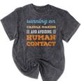 Running On Candle Making Social Introvert Humor Vintage Mineral Wash Tshirts Mineral Black