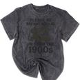 Sarcastic Please Be Patient I'm From The 1900s Premium Tri-Blend Mineral Wash Tshirts Mineral Black