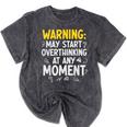 Sarcastic Saying For Overthinkers Introverts Mineral Wash Tshirts Mineral Black