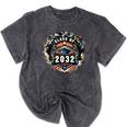 Senior 2032 Class Of 2032 Seniors Graduation 2032 Senior 32 Mineral Wash Tshirts Mineral Black