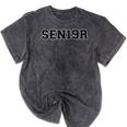 SENIOR CLASS OF 2019 HIGH SCHOOL COLLEGE GRADUATION T-SHIRT Mineral Wash Tshirts Mineral Black