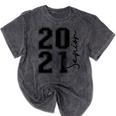 Senior Class Of 2021 Graduation High School College Mineral Wash Tshirts Mineral Black