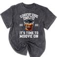 Senior Class Of 2024 Elementary School Graduation Mineral Wash Tshirts Mineral Black