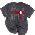 Senior Class Of 2024 Graduation 2024 Maroon Basketball Mineral Wash Tshirts Mineral Black