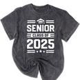 Senior Class Of 2025 Shirt High School Graduation 2025 Mineral Wash Tshirts Mineral Black
