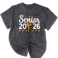 Senior Dancer 2026 Graduation Dance Senior 2026 Mineral Wash Tshirts Mineral Black