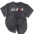 Senior Grad Shirt-Senior Class Of 2019 Graduation Shirt Mineral Wash Tshirts Mineral Black