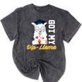 Senior Graduation TShirt 2019 Got My Dip-Llama Diploma Shirt Mineral Wash Tshirts Mineral Black
