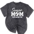 Senior Mom Class Of 2026 Soccer Mom Graduation Premium Tri-Blend Mineral Wash Tshirts Mineral Black