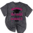 She Believed She Could So She Mastered It Graduation Mineral Wash Tshirts Mineral Black
