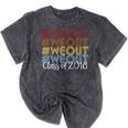 We Out Shirt Graduation For Her Him Class Of 2018 Mineral Wash Tshirts Mineral Black