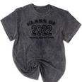 And So The Adventure Begins 2022 Graduation T-Shirt Mineral Wash Tshirts Mineral Black