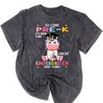 So Long Pre k Graduation 2025 Look Out Kindergarten Girls Premium Tri-Blend Mineral Wash Tshirts Mineral Black