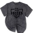 Soccer Senior Night Soccer Senior 2025 Graduation 30 Mineral Wash Tshirts Mineral Black