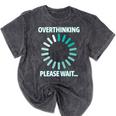 Social Introvert's Overthinking Please Wait Awkward Humor Mineral Wash Tshirts Mineral Black Social Introvert's Overthinking Please Wait Awkward Humor Mineral Wash Tshirts Mineral Black