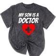 My Son Is A Doctor Shirt Proud Parents Graduation Mineral Wash Tshirts Mineral Black