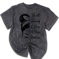 That Sounds Like A You Problem Messy Bun Introvert Raglan Baseball Tee Mineral Wash Tshirts Mineral Black