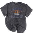 Star Wars TIE Fighter Academy Graduation Mineral Wash Tshirts Mineral Black