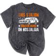 This Station Wagon Runs On Nostalgia Wagon Mineral Wash Tshirts Mineral Black