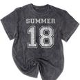 Summer 2018 Teen Graduation Shirt Mineral Wash Tshirts Mineral Black