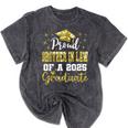 Super Proud Brother In Law Of 2025 Graduate Graduation Mineral Wash Tshirts Mineral Black