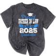 Super Proud Father In Law Of 2025 Graduate Graduation Family Mineral Wash Tshirts Mineral Black