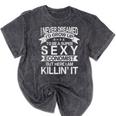 Super Sexy Economist Economist Graduation Mineral Wash Tshirts Mineral Black