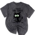 I Survived Law School Graduation 2025 2026 Mineral Wash Tshirts Mineral Black