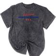 Survived Nursing School Graduation Student Mineral Wash Tshirts Mineral Black